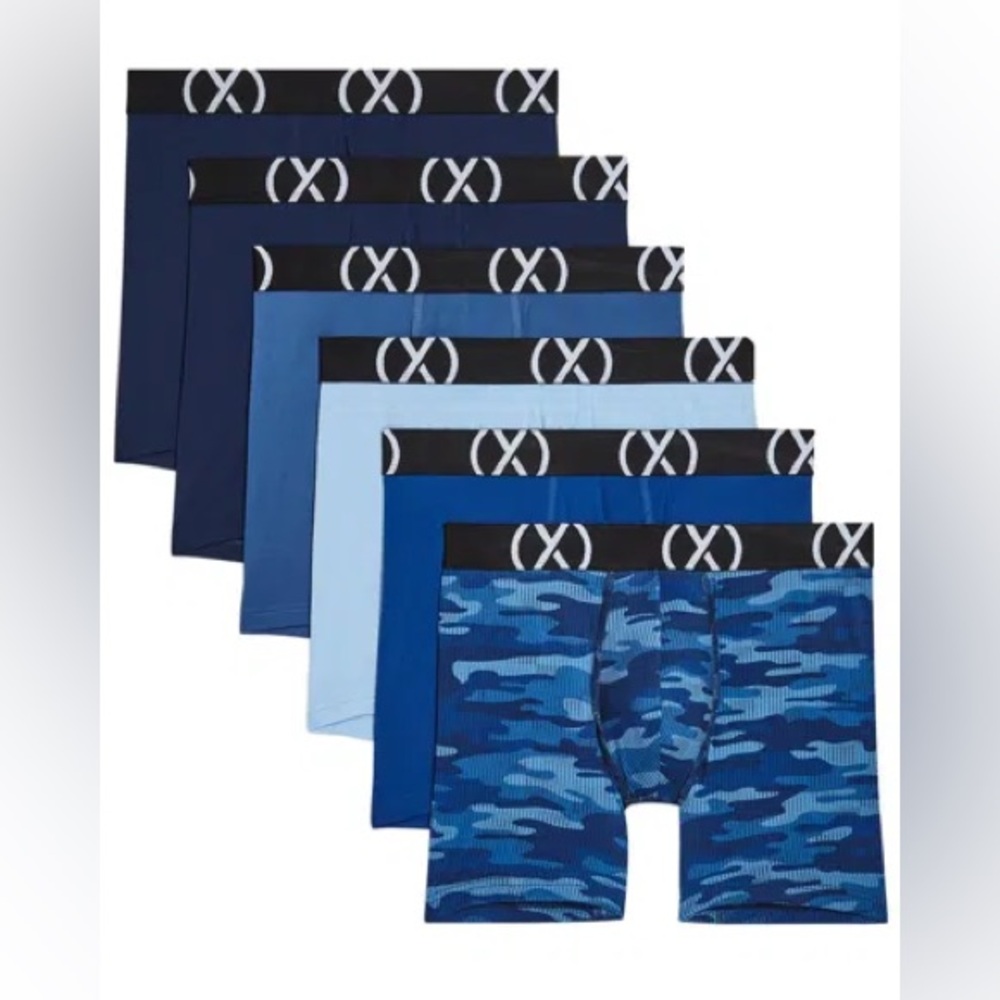 (X) SPORT | BOXER BRIEF 6-PACK | Small